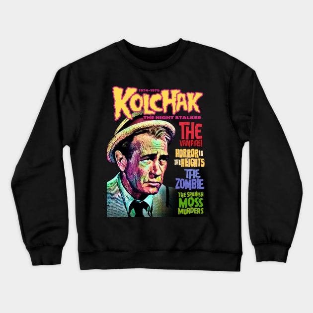 Kolchak The Night Stalker (style 1) by HomeStudio Crewneck Sweatshirt by HomeStudio